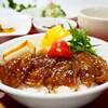 ♪豚ロース丼＆大根と小松菜のナムル♪