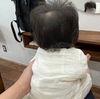 生後4か月。初めてのヘアカット