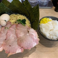 海老名家 海老名 ラーメンセットａ ホウレン草 ネギ丼 豚骨醤油ラーメン 家系ラーメン ビナウォーク 又二郎のラーメン食べ歩き 食レポ日記