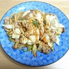 我が家の食卓ものがたり　野菜たっぷりのソース味の焼きうどん　より。