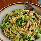 【リモートめし】ブロッコリーとスパゲティをまとめ茹で「鮭缶とブロッコリーのスパゲティ」【ヤスナリオ】