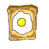『こがしマヨたまトースト』は卵の焼き加減が命取りΣ(ﾟдﾟlll)
