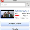 YouTube Mobile app, version 2.4