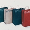 1972年～、再利用を意識した「大丸百貨店サービス袋」‘73 パッケージング展ショッピングバッグ部門賞受賞