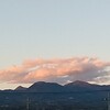 夕焼け雲と赤城山