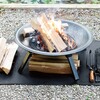 新発売！VASTLAND「焚き火シート エントリーモデル」耐熱温度550℃で焚き火デビューに最適