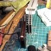 ジャズマスター制作中　Rugir Pickups