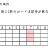 ポーカーの役の確率問題（７）