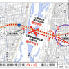 6月26日、磐田市で不発弾処理のため交通規制。天竜橋を迂回して、かささぎ大橋。浜松方面へ行く際は注意。