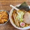 『中華そば volare』③ 「煮干し中華+ミニ丼(だしカレー)」岩手県盛岡市上堂