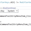  WPFのKeyDownイベントでKey.Systemとなってしまう場合は、e.SystemKeyで判定