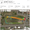 余市の公園でクロカン開始