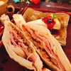 【澪の日常♪】レンコンのホットサンドとラテアート