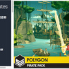 【独自セール】POLYGON - Pirates Pack　シンプルシリーズの作者さんの新作「パイレーツ」中世の海と船を舞台にした豪華素材パッケージ