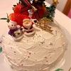 今年の手作りクリスマスケーキ