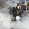 京都鉄道博物館４　野外展示　蒸気機関車