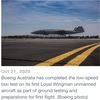 Boeing’s Australian Unmanned Aircraft Completes First Taxi