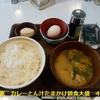 すき家　カレーとん汁たまかけ定食