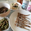 【週末ごはん】実家の畑の野菜と岩手土産とともに晩酌
