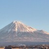 今朝の富士山