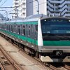 横浜駅に来た埼京線電車をようやく撮る