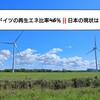 ドイツの再生エネ発電は比率４６％まで上昇！！しかし日本の現状は・・・