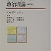  借りもの：イーストン（1953/1971→1976）『政治体系』／ドイチュ（1963→1986）『統治の神経』／山川雄巳（1986)『政治学概論』／藪野祐三（1981）『現代政治学の位相』