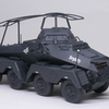 タミヤ　１/４８　ドイツ8輪重装甲車Sd.Kfz.232を作る　完成写真