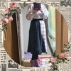 『約2200円コーデ』~24年12月2日のコーデ　大人フェミニンコーデ　プチプラコーデ