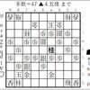 角換わり腰掛け銀新型同型、後手番一手パス戦略（elmo-AlphaZero 66局目）