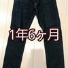 【経年変化１年６ヶ月】ユニクロ、セルビッジジーンズの色落ち観察
