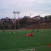 夕方まで雨が降らずにすんだ。