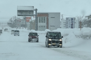 上越市高田で2月8日に3年ぶり「真冬日」　最高気温がマイナス1.3度