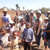 Antsirabe ‘農村での炊き出し’