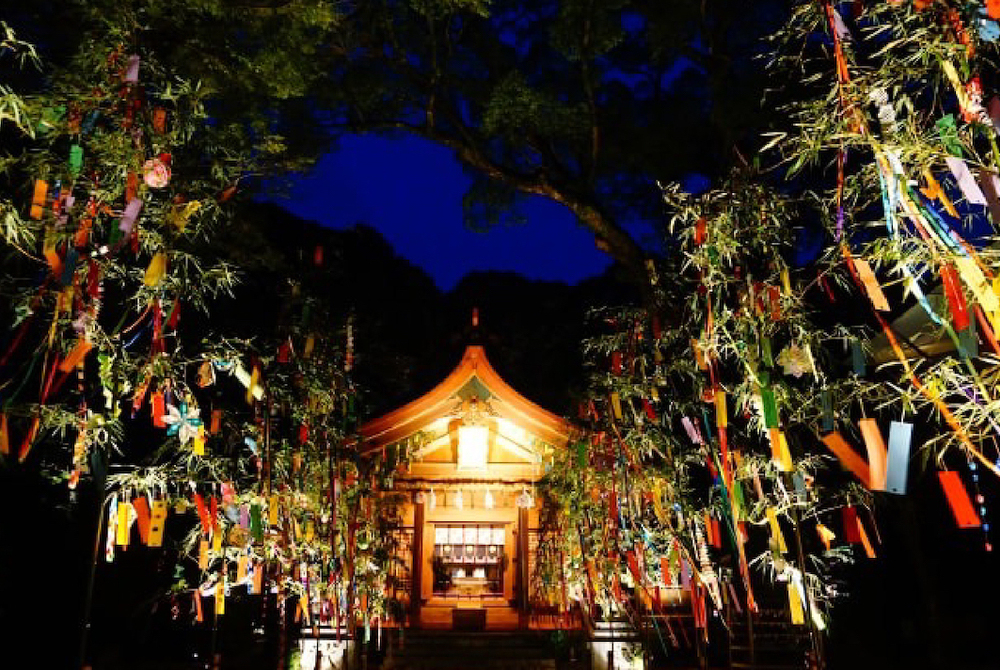 鬼滅の刃、聖地巡礼「竈門神社七夕祭り」星降る夜に願いを託す　