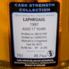 ウイスキー（879）ラフロイグ17年 1997カスクストレングスコレクション