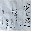 墨と戯れ…御朱印をお手本に、いっとき瞑想の世界へ