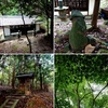 【八井神社（八幡神社）】畝傍山の北麓 カムヤイミミの御墓と伝承される社