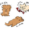 いろんなイラスト漫画アニメタッチでうちの犬を描いてみました こぐま犬と散歩 元保護犬の漫画日記 いろんなイラスト漫画アニメタッチでうちの犬を描いてみました こぐま犬と散歩 元保護犬の漫画日記