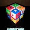 ルービックキューブで模様を作りました！　Rubik's Cube art design