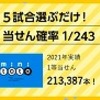 「スポーツくじ」を買ってみた！ その２月の結果