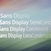 Noto Sans Display / Noto Serif Display を使おう