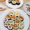 おうちで海苔巻き三昧（3日分の記録）/My Homemade Dinner/อาหารมื้อดึกที่ทำเอง