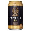 アサヒ生ビール(マルエフ)黒生とベタ焼き（豚肉グリル乗せ）でひとり飲み〜3/02