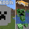 【マイクラ1.21～1.17】初心者必見！最も簡単に作れる超高効率なクリーパートラップの作り方解説！1時間に火薬2600個！Minecraft Easiest Creeper Farm【マインクラフト/ゆっくり実況/JE】
