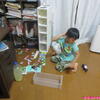 成長日記♫2023/7/25♫７歳小学２年生♫夜のようす