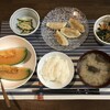 生餃子とメロン