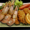 ボタン海老のから揚げ・岩牡蠣フライ　～旬と旬の狭間～
