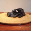 新潟　松籟閣での石展