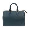 Auth LOUIS VUITTON Speedy 25 M43015 Toledo Blue Epi SP1905 Handbag